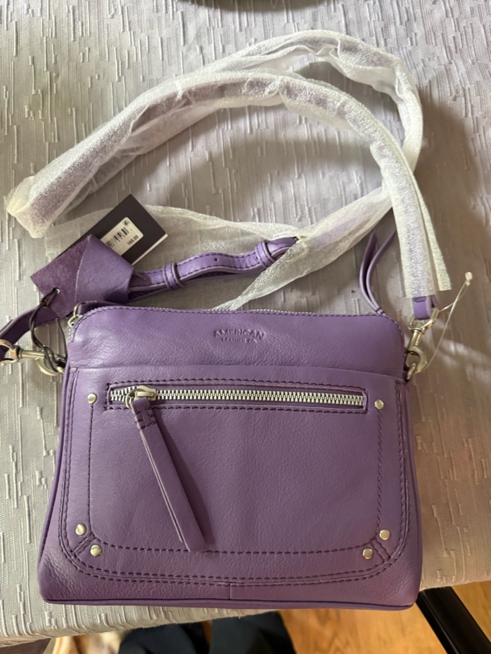 Lilac Crossbody Bag